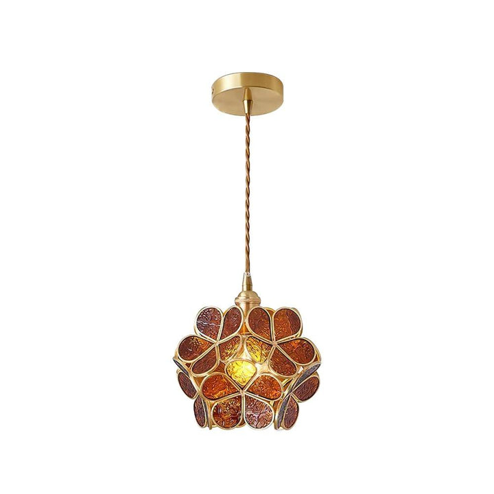 Glass Petal Droplight Pendant Light | Kalsten