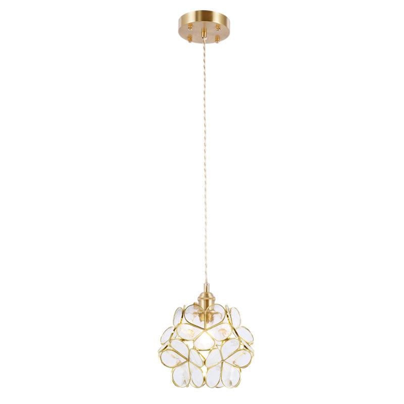 Glass Petal Droplight Pendant Light | Kalsten