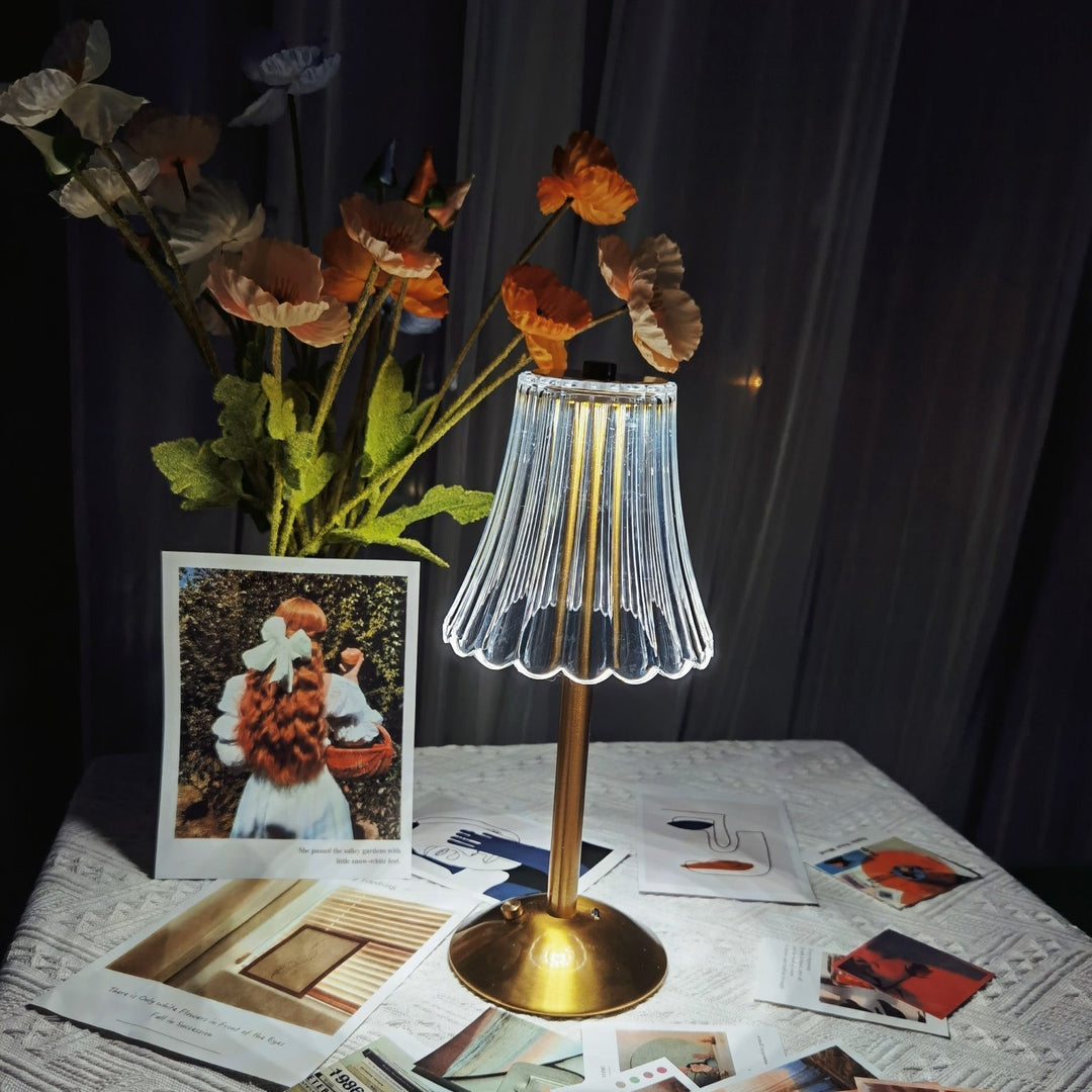 RadiantGold – Elegant Portable Table Lamp | Kalsten