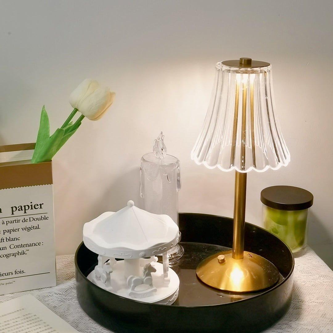 RadiantGold – Elegant Portable Table Lamp | Kalsten