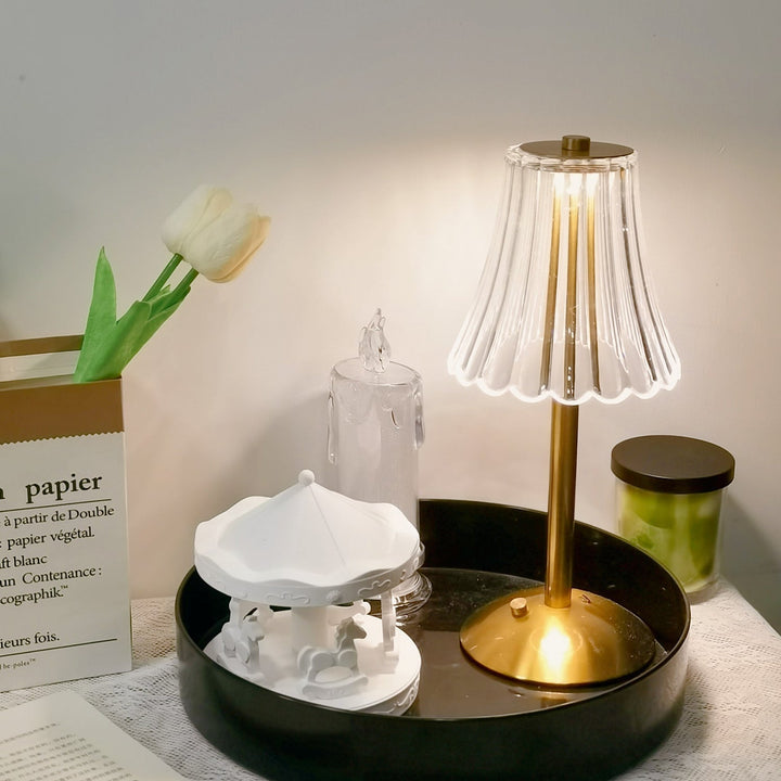 RadiantGold – Elegant Portable Table Lamp | Kalsten