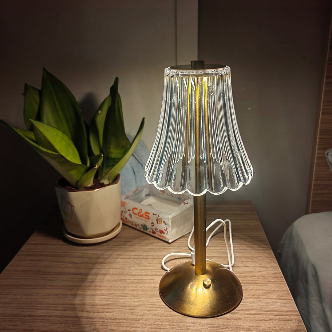 RadiantGold – Elegant Portable Table Lamp | Kalsten