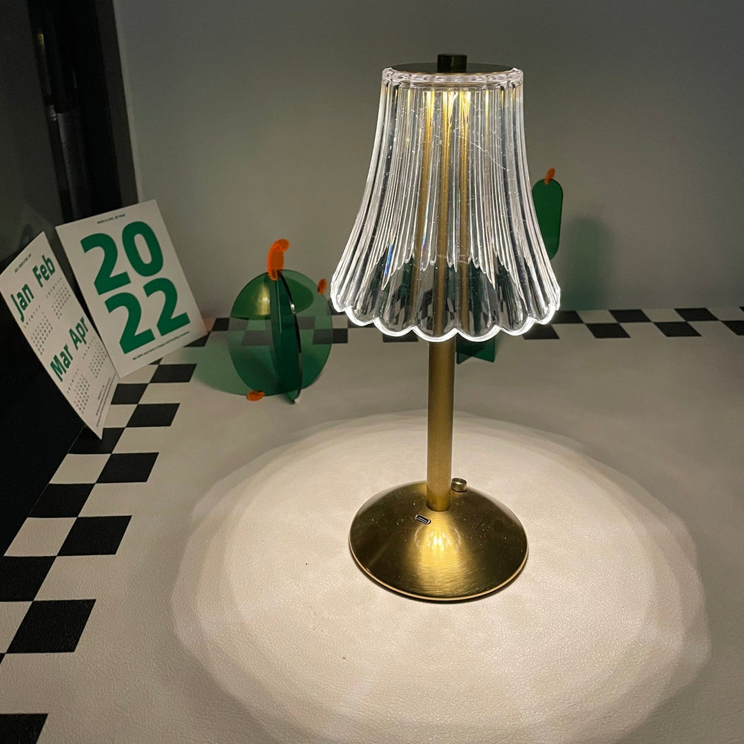 RadiantGold – Elegant Portable Table Lamp | Kalsten