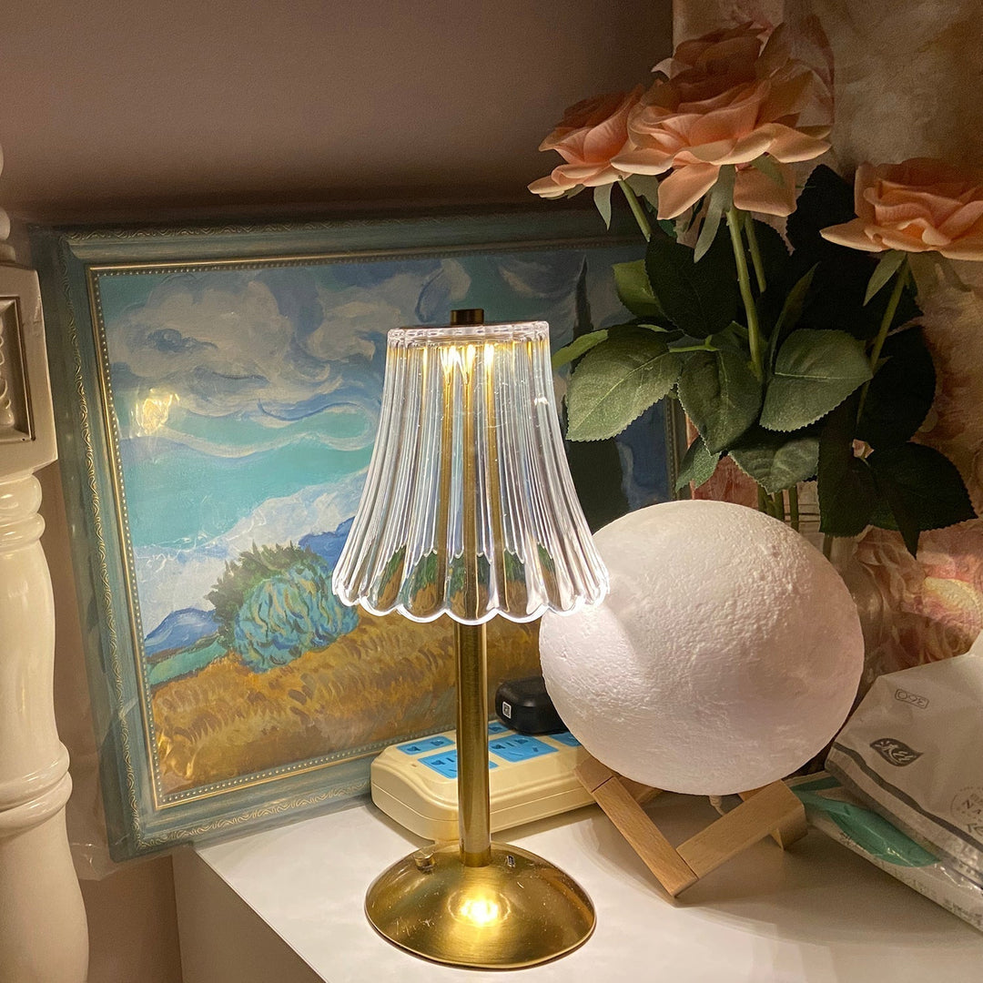 RadiantGold – Elegant Portable Table Lamp | Kalsten