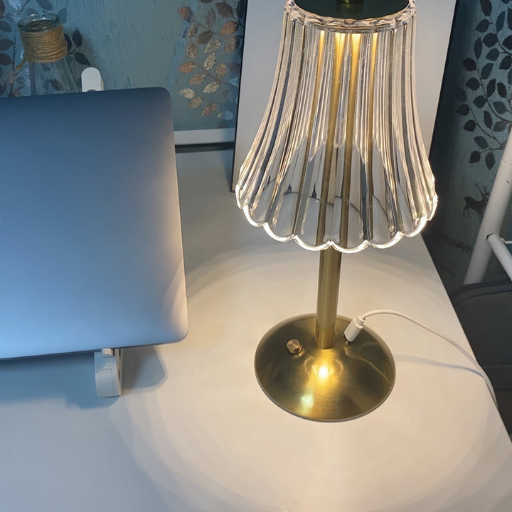 RadiantGold – Elegant Portable Table Lamp | Kalsten