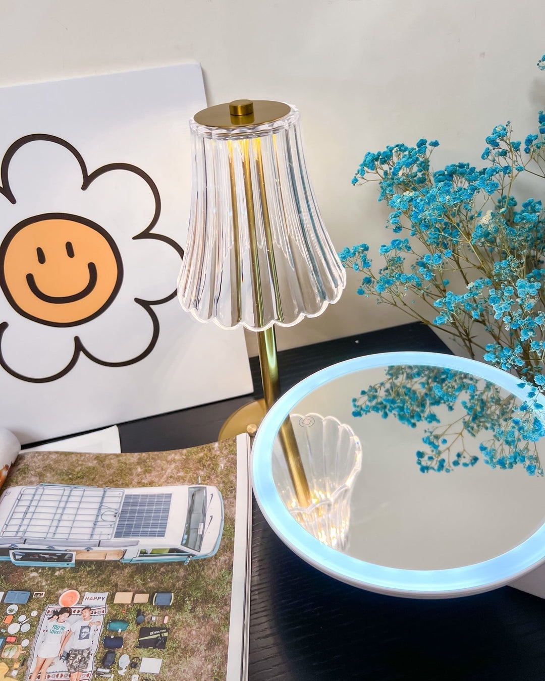 RadiantGold – Elegant Portable Table Lamp | Kalsten
