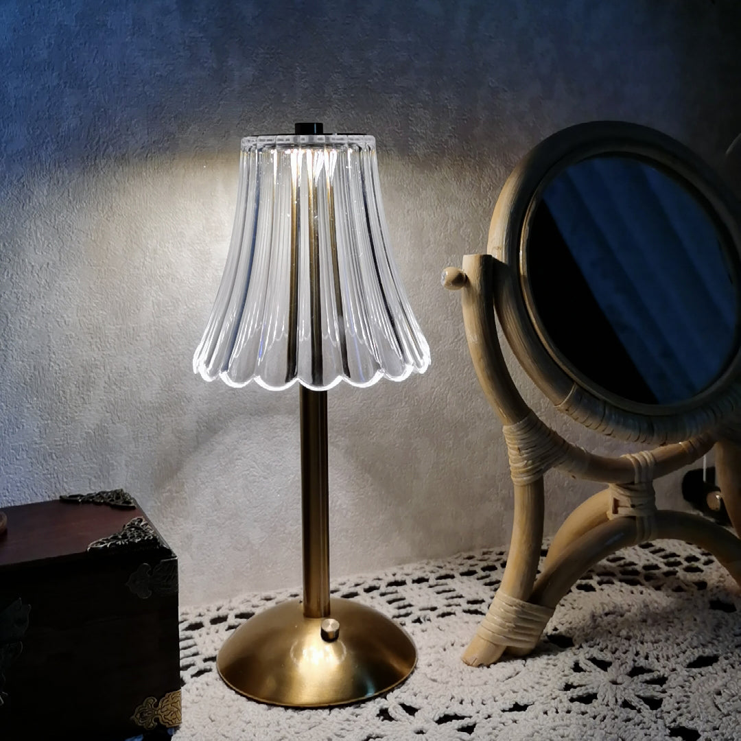 RadiantGold – Elegant Portable Table Lamp | Kalsten