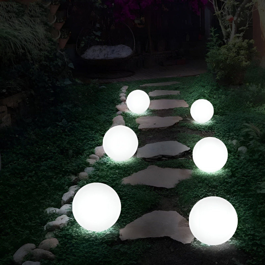 GlowBall Light - Waterproof, Color-Changing LED Garden Ball Lamp hi | Kalsten