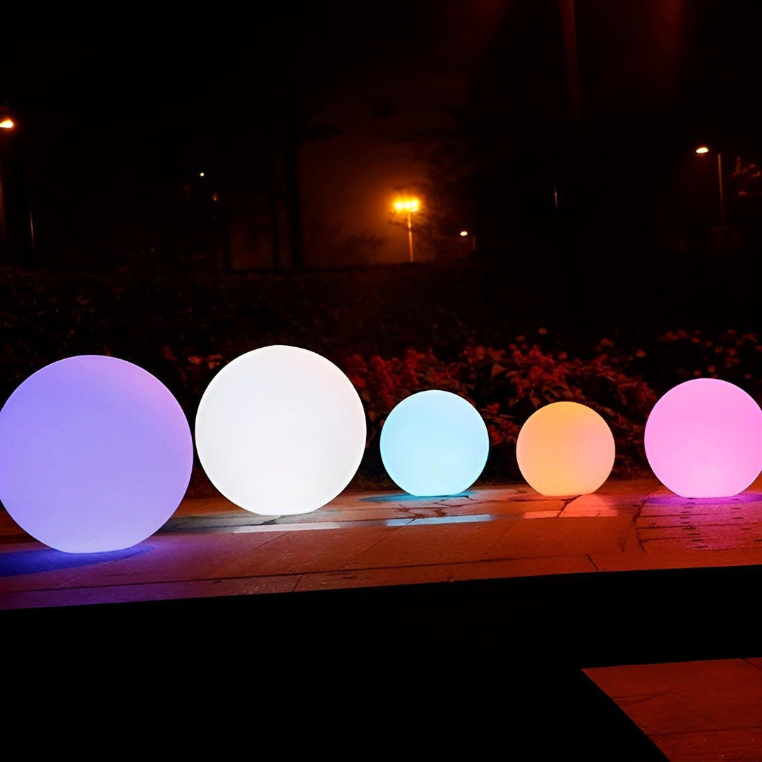 GlowBall Light - Waterproof, Color-Changing LED Garden Ball Lamp hi | Kalsten