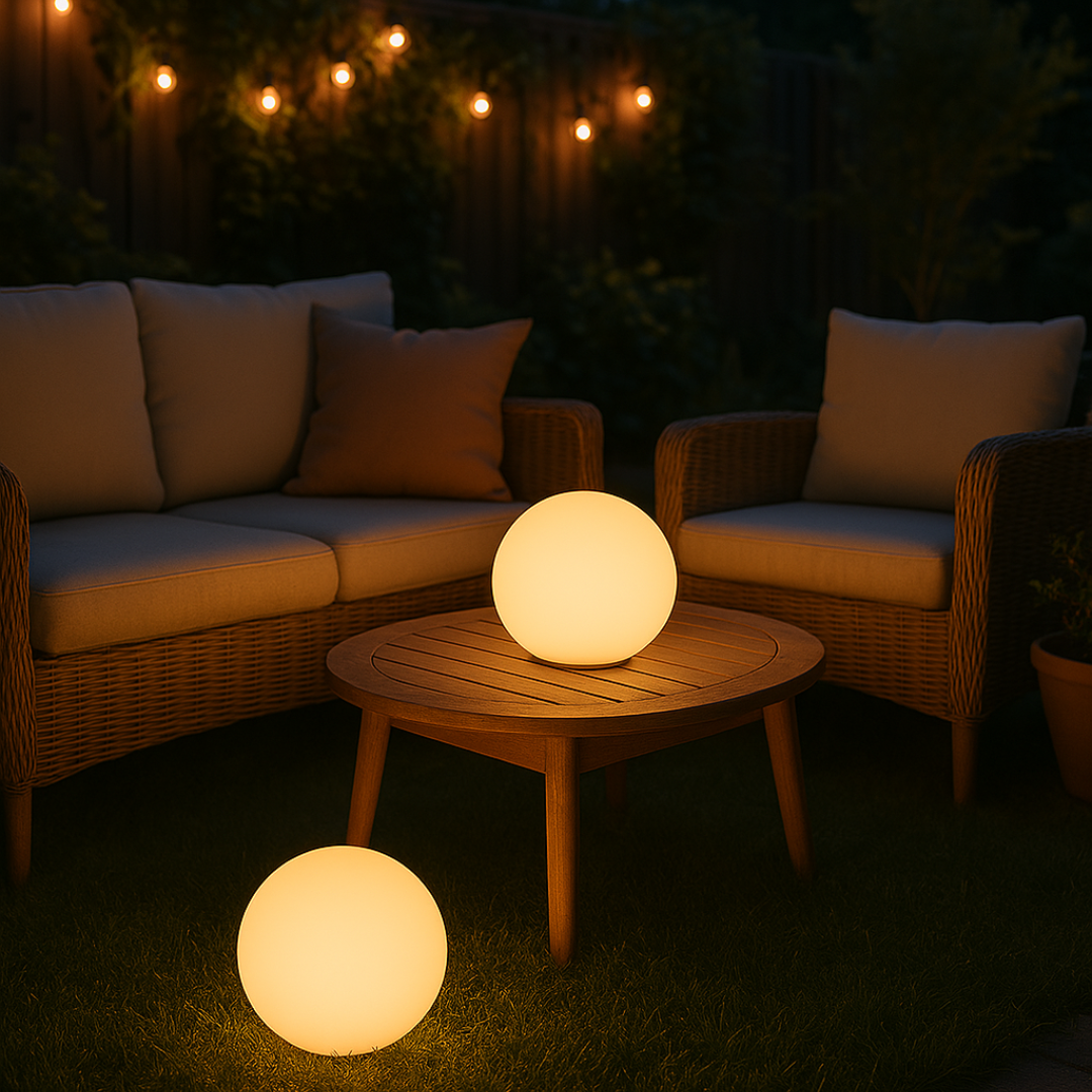 Modern, colorful table lamp without a cable | Kalsten
