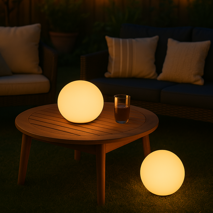 Modern, colorful table lamp without a cable | Kalsten