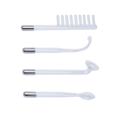 GlowVive High Frequency D’arsonval Beauty Device | for Acne - Anti-Aging - Skin Tightening - Hair Growth - Scalp Care Bowlift