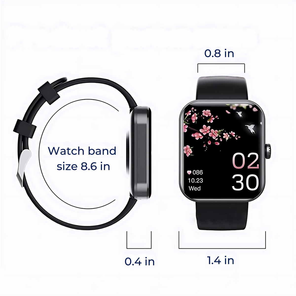 Glucowatch | Non-invasive Blood Sugar Smartwatch – Real-time Monitoring, Trend Tracking & Personalized Notifications Karnz