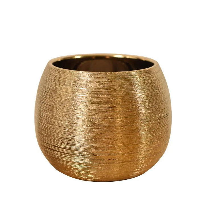Kalsten | Gold-coated flower pot