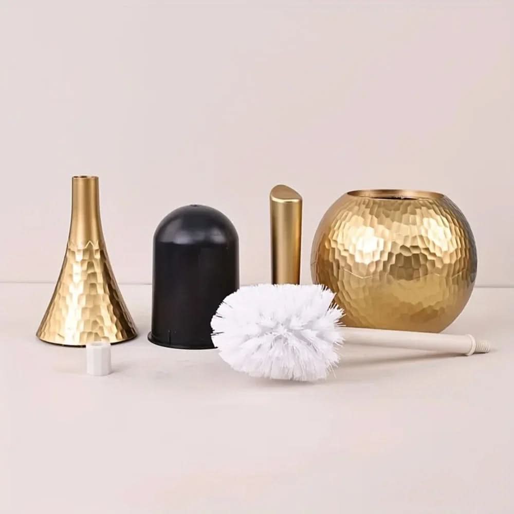 Kalsten | Elegant toilet brush in modern gold design for style & hygiene