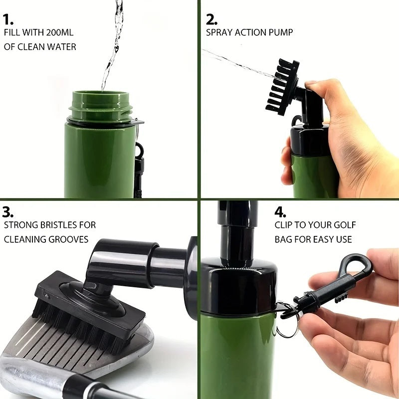 Kalsten | Portable Golf Club Cleaner Brush