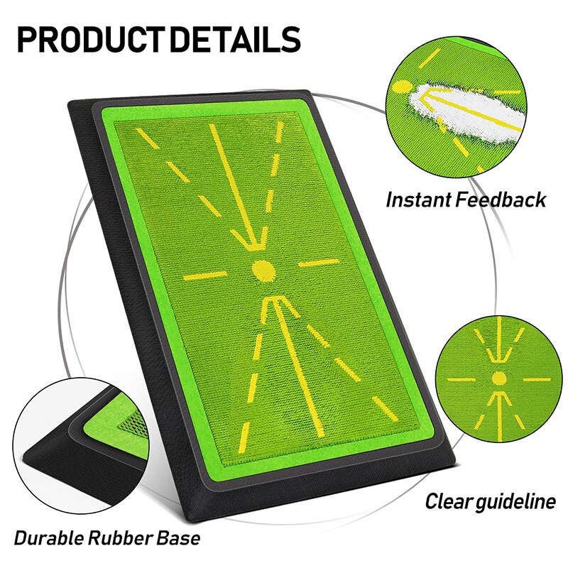 Golf Swing Tracker Mat - Use at Home or Park Kalsten
