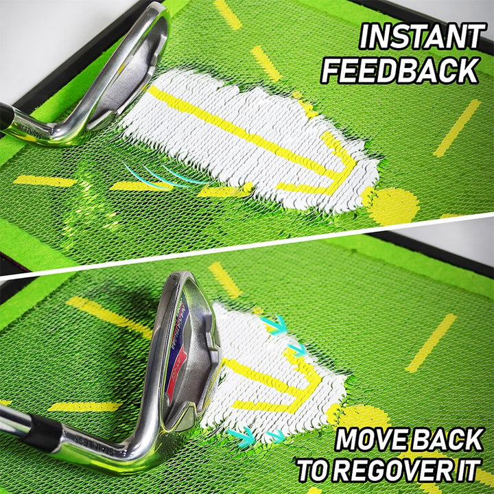 Golf Swing Tracker Mat - Use at Home or Park Kalsten