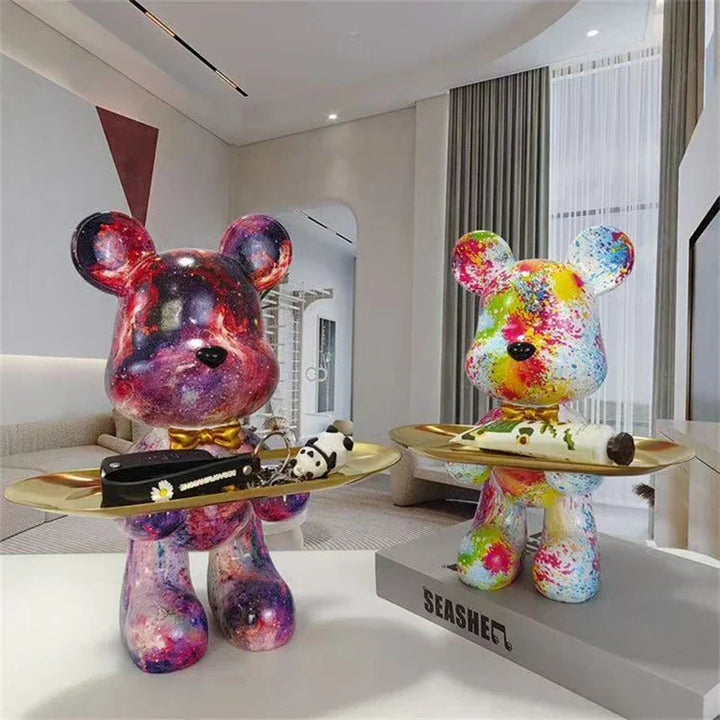 Kalsten | Graffiti Bear Figure Key Storage