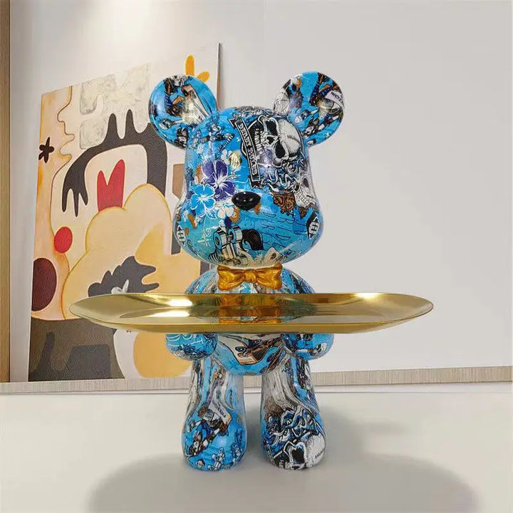 Kalsten | Graffiti Bear Figure Key Storage
