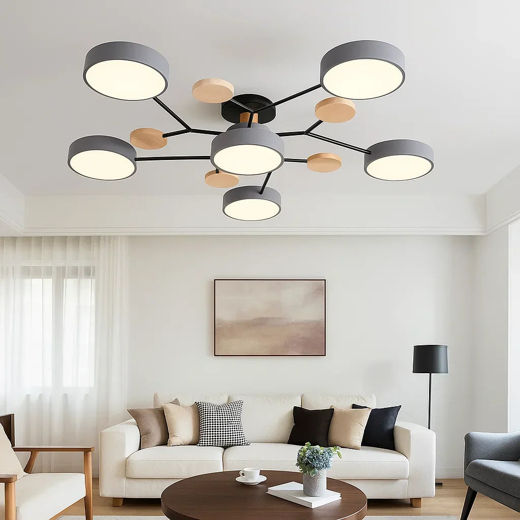 Modern Flush Mount LED Ceiling Lamp Kalsten