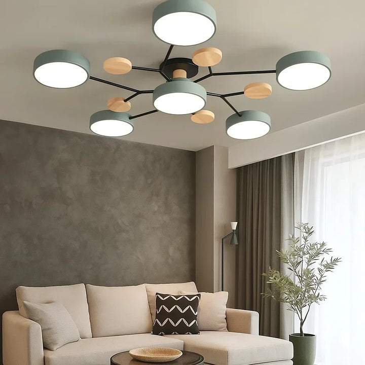 Modern Flush Mount LED Ceiling Lamp Kalsten
