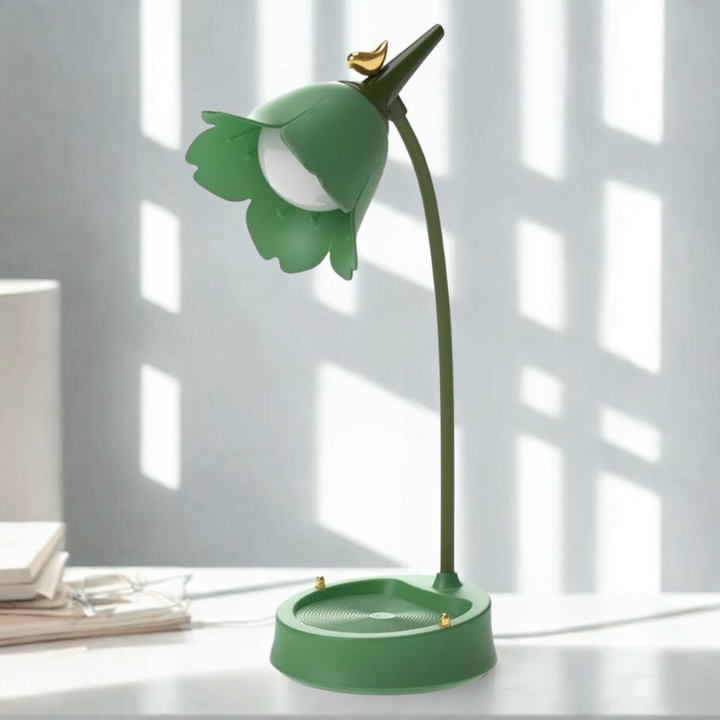 Modern Flower LED Table Lamp ABS Plastic | Kalsten