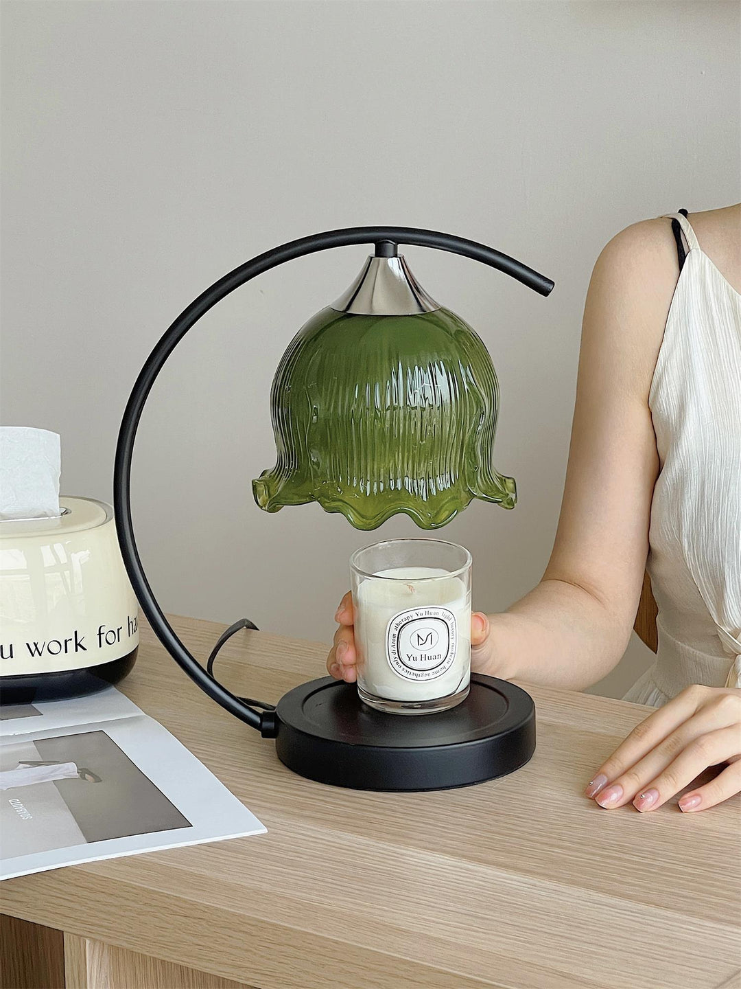 Green Aroma Table Lamp | Kalsten