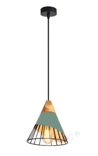 Modern Wooden Cone Pendant Lights | Kalsten