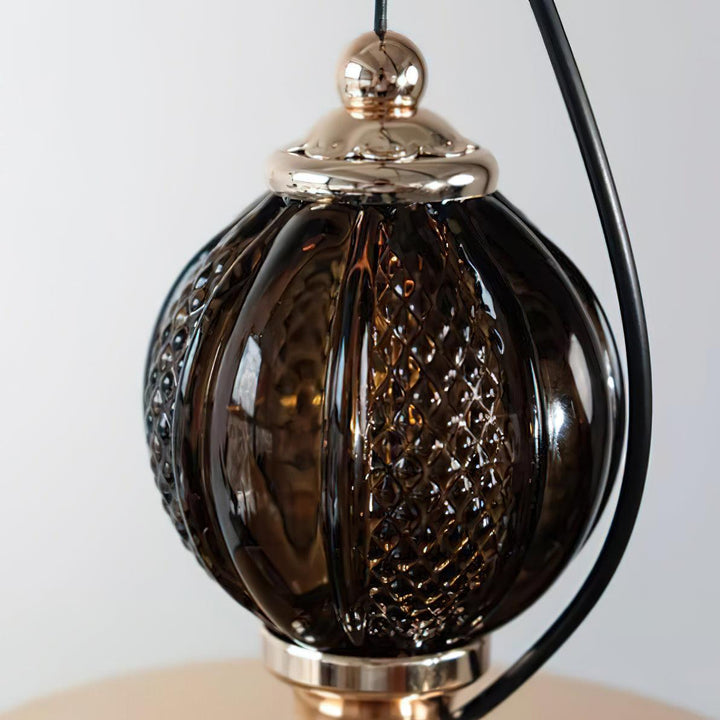 Green Glass Bowl Drop light Pendant Lamp | Kalsten