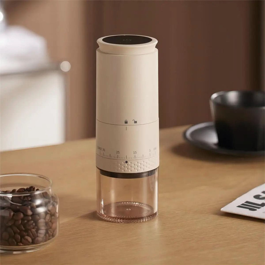 Kalsten | Electric coffee grinder with 38 grind settings and USB-C charging function