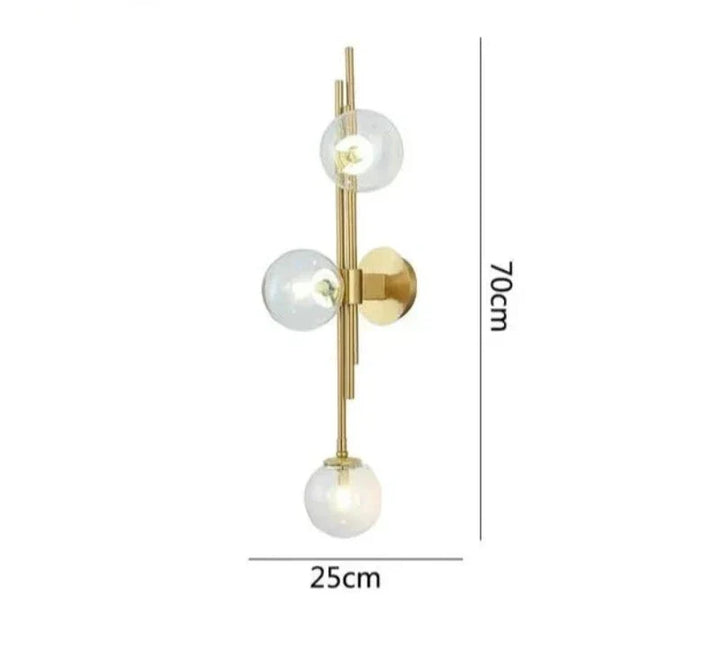 Modern Glass Ball Wall Lamps – Elegant LED Wall Lights for Bedrooms and Living Rooms | Kalsten