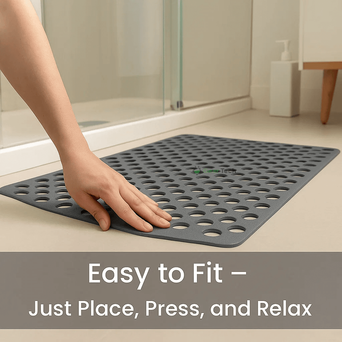 Skanto | Anti-Slip Shower Mat | Hygienic, Mold-Resistant & Comfortable for Safe Bathroom Use