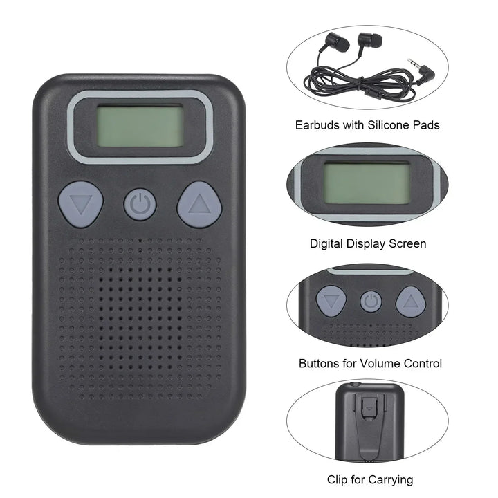 In-Ear Hearing Amplifier for Seniors