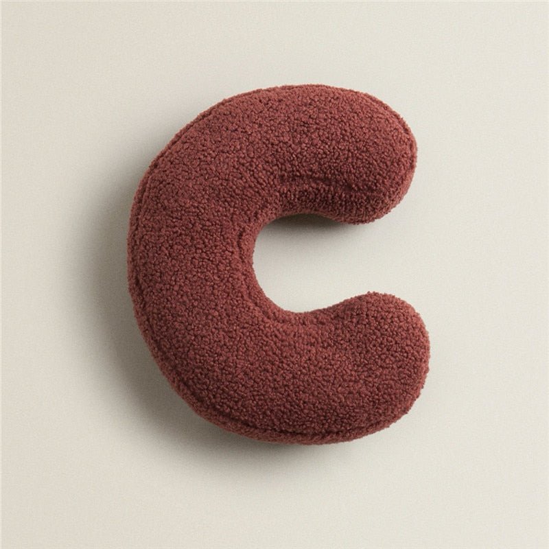 Kalsten | PlushLetter Pillow - Soft Letter Pillow for Bedroom and Children's Room