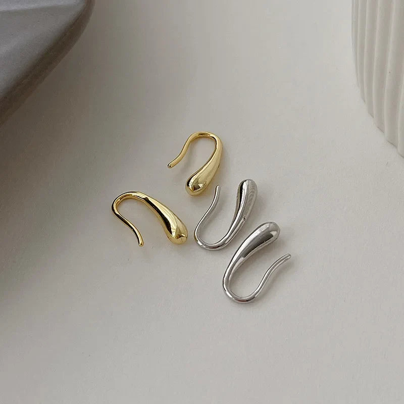 Kalsten | S925 Dainty Droplet Hook Earrings