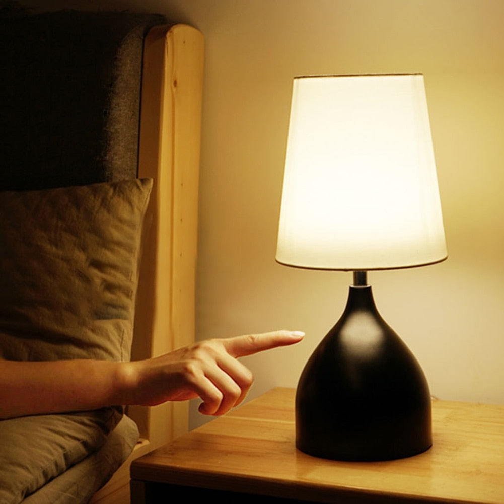 TrendyGlow – Contemporary LED Table Lamp for Bedroom Ambiance | Kalsten