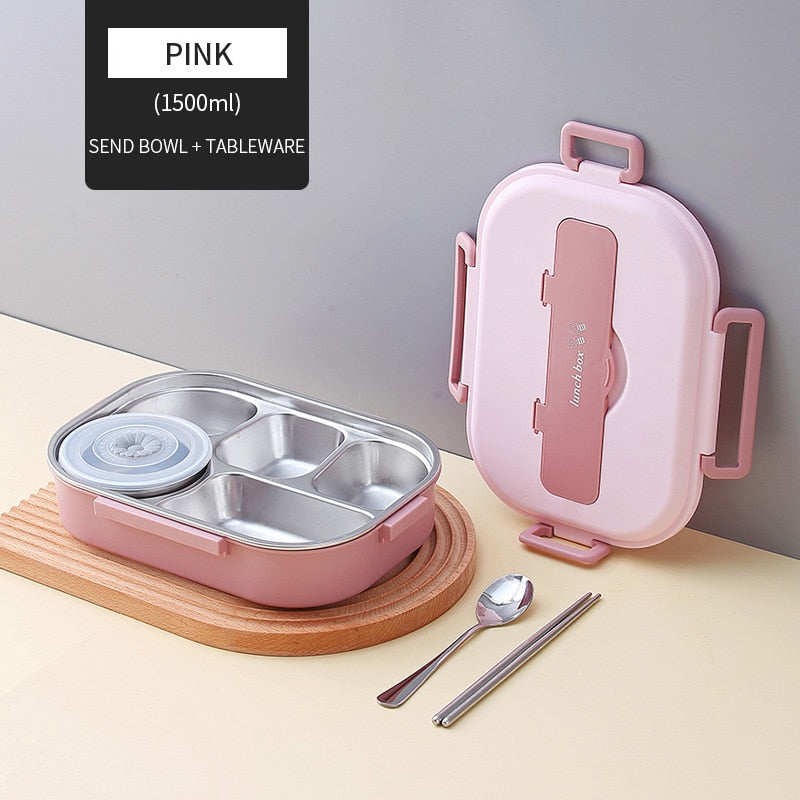 Kalsten | Stainless Steel Multi Compartment Kids Lunch Box