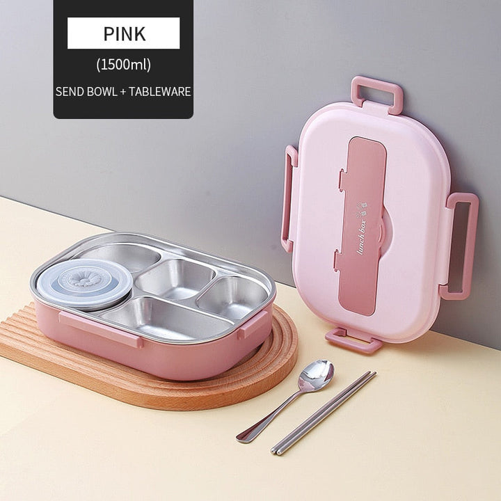 Kalsten | Stainless Steel Multi Compartment Kids Lunch Box