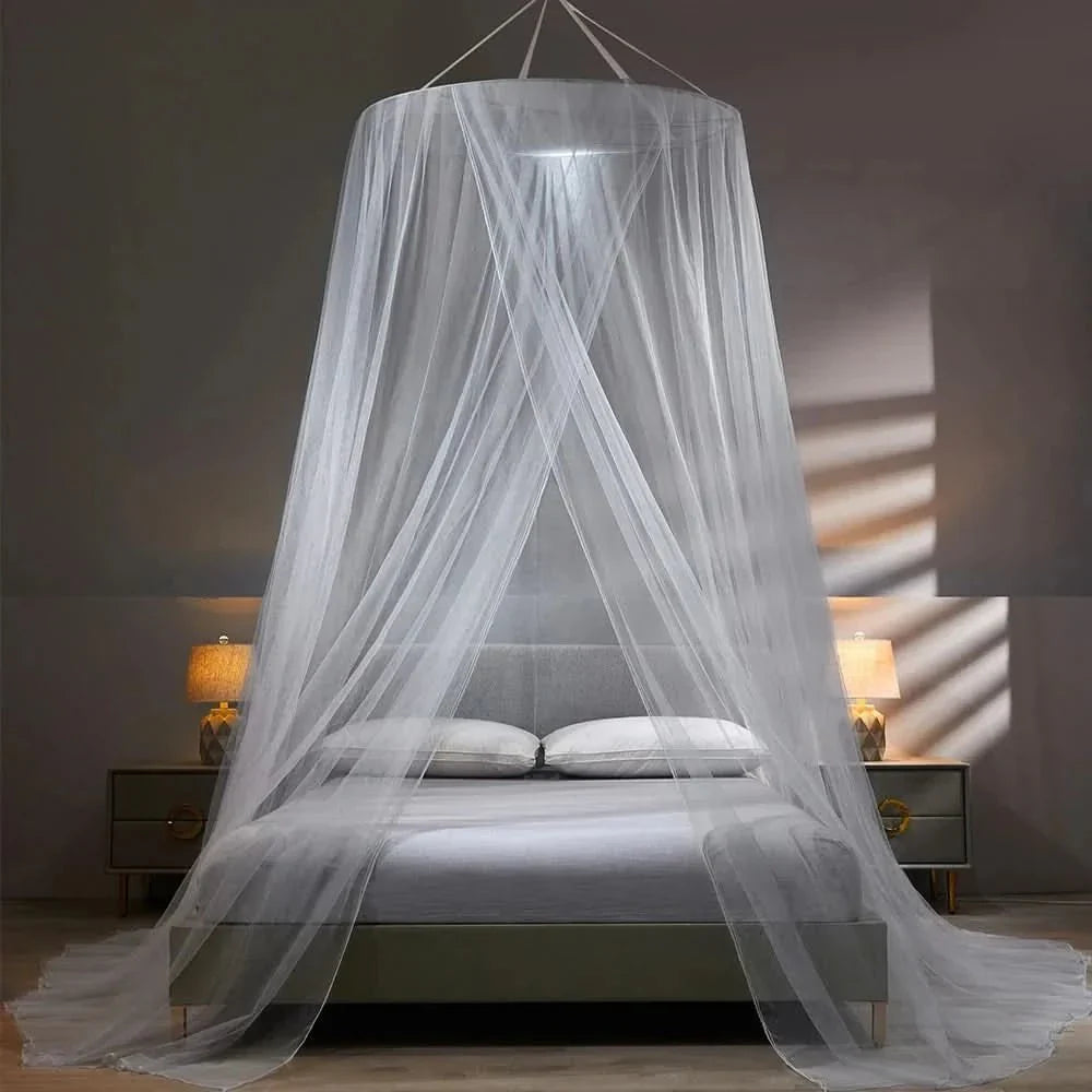 BowLift | Foldable insect net for bedroom and camping, ideal as mosquito net for double bed & outdoor