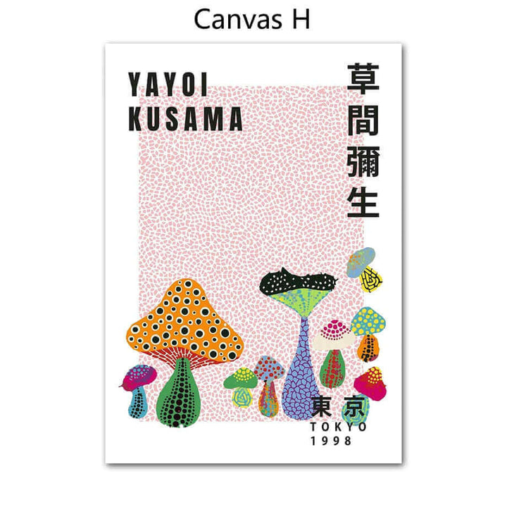 Kalsten | Yayoi Kusama Abstract Premium Poster