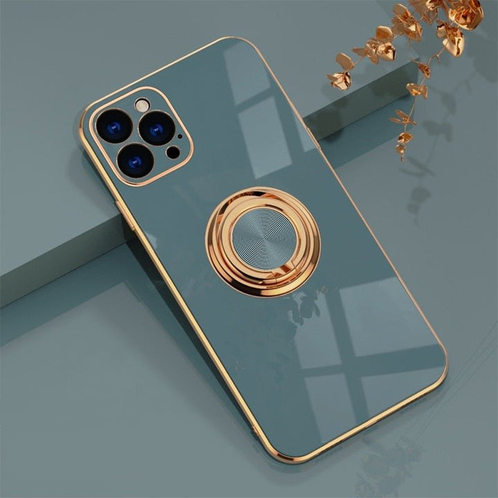 Kalsten | iPhone Case with Metal Stand Ring