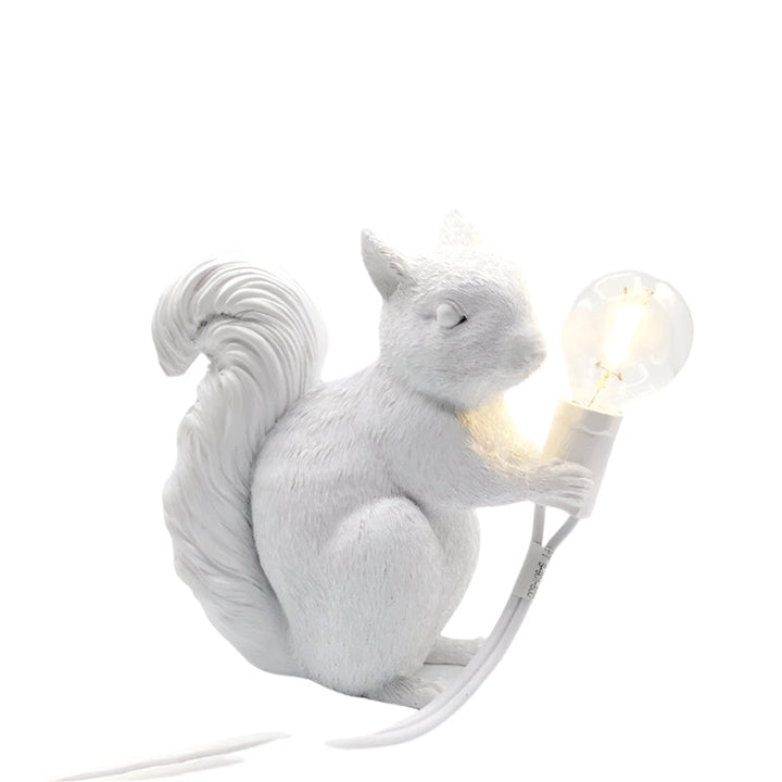 Squirrel Resin LED Animal Table Lamp Kalsten