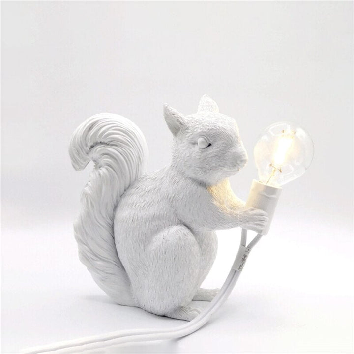Kalsten | SquirrelBright Nordic Squirrel Table Lamp | Designer Decor | LED Mood Light | Perfect for Home