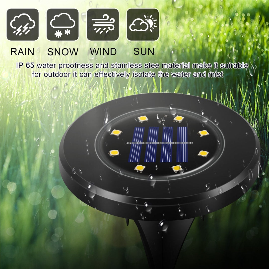 LED Solar Garden Lights Deluxe (Black edition) - Create a delightful atmosphere in your garden! Kalsten