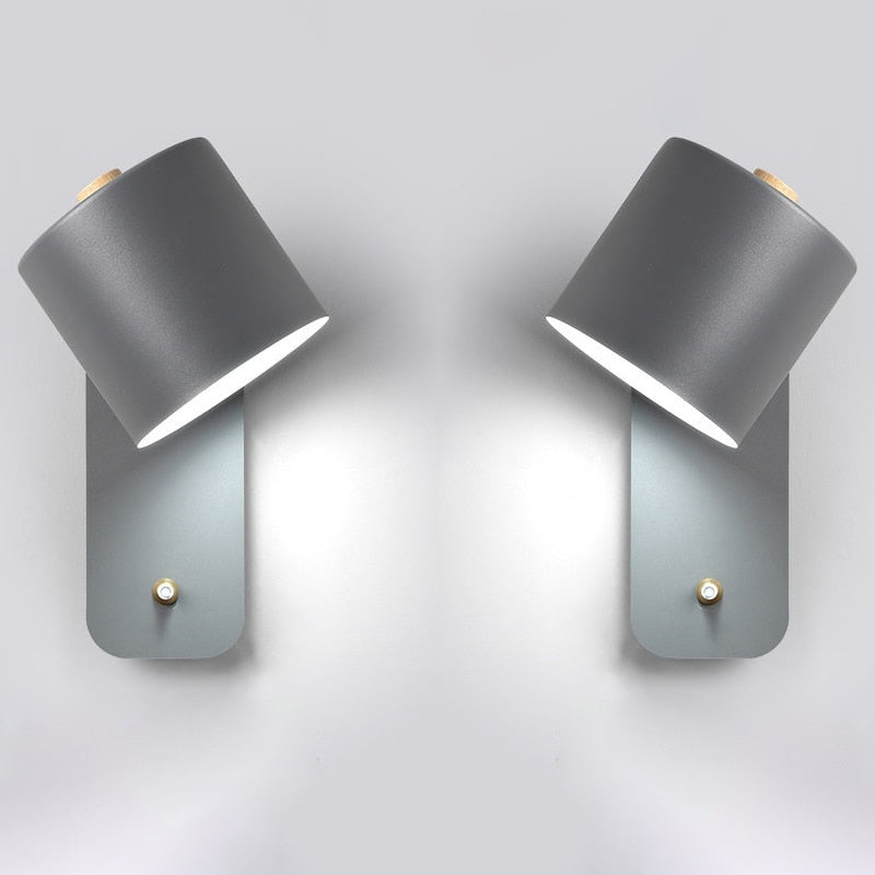 Modern LED Wall Lamps with Switch Indoor Home Decor Lights | Kalsten