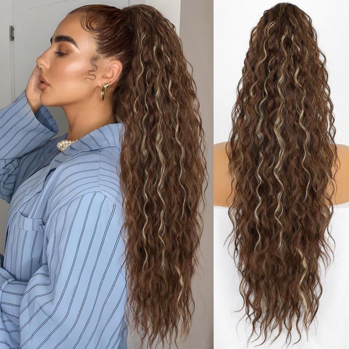 Kalsten | Water ripple ponytail wig