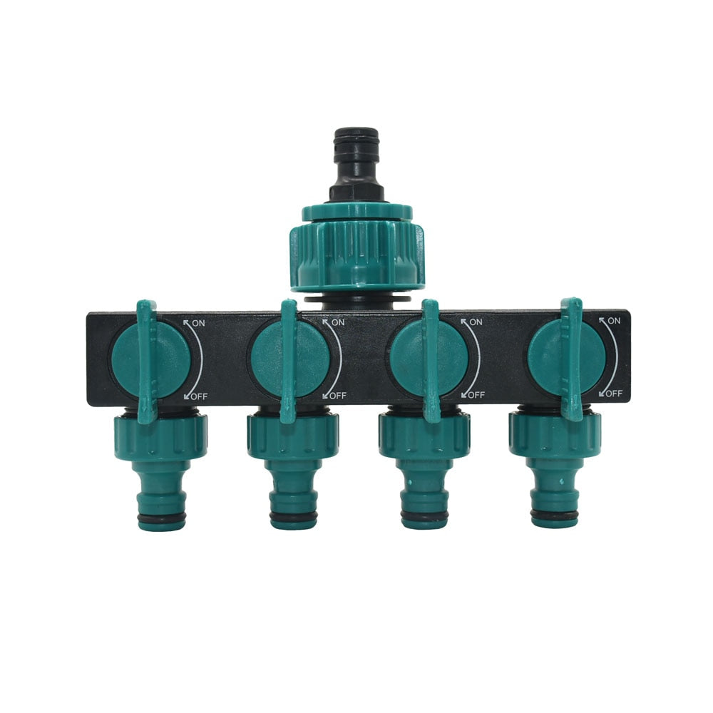 4-Way Garden Tap Water Splitter | Kalsten