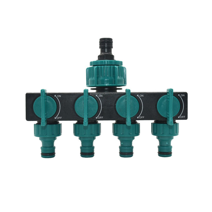 4-Way Garden Tap Water Splitter | Kalsten