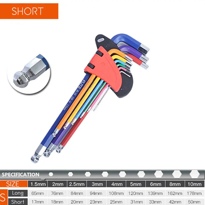 Allen Key Set 9-piece | Kalsten
